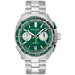 Bulova Racing 98B468, 42mm green dial stainless steel, Mens