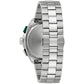 Bulova Racing 98B468 42mm Green Dial Stainless Steel Bracelet 98B468