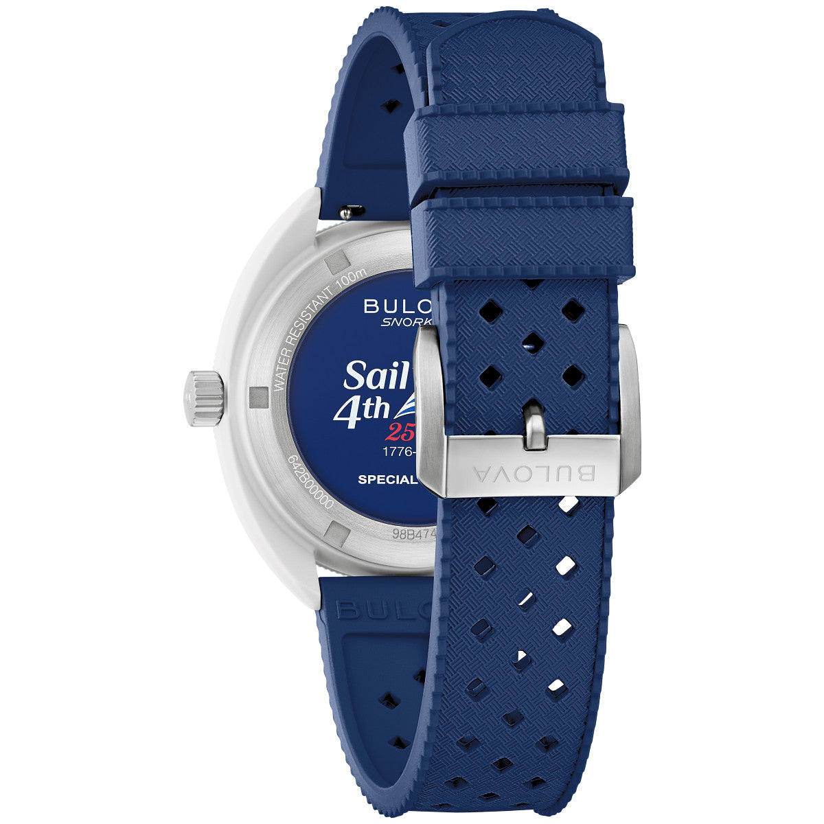 Bulova Snorkel 98B474, 41mm dial hybrid-ceramic, Mens