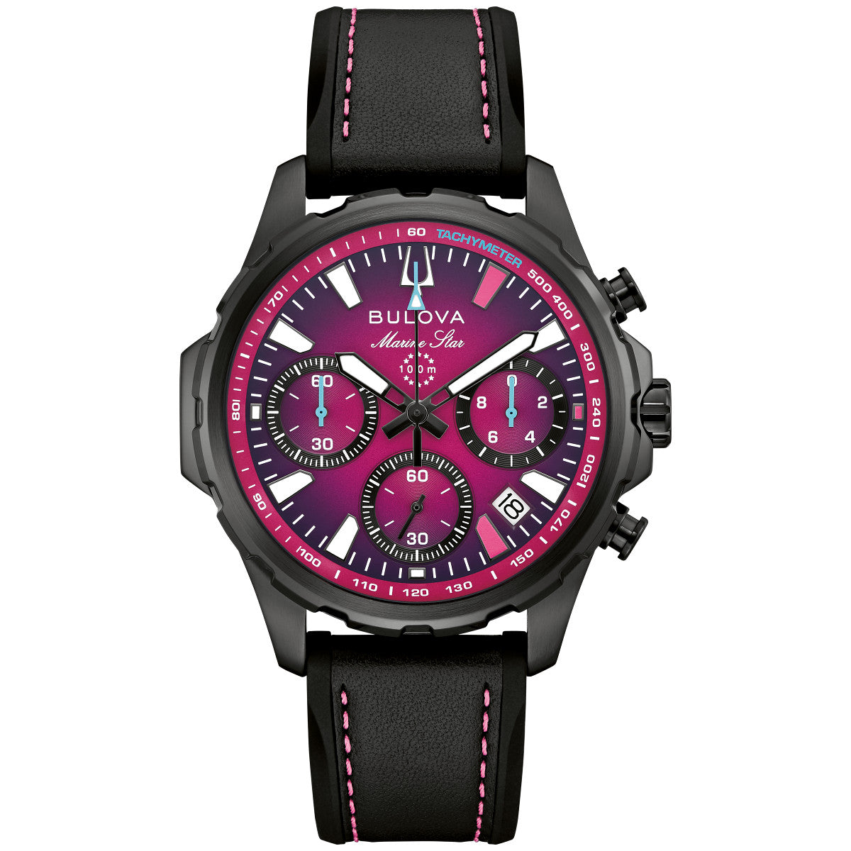 Bulova Series B LP 98B476, 41mm dial stainless steel, Mens