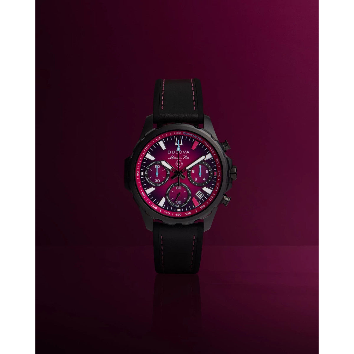 Bulova Series B LP 98B476, 41mm dial stainless steel, Mens
