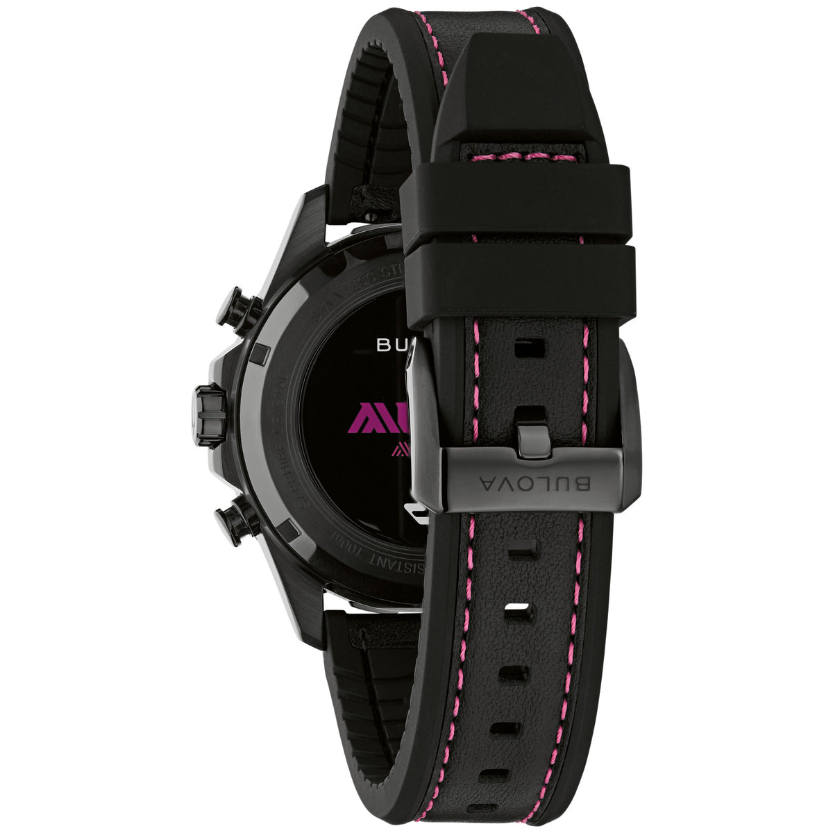 Bulova Series B LP 98B476 41mm Leather and Silicone Rubber 98B476