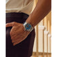 Bulova Marine Star 98D184, 44mm blue dial stainless steel, Mens