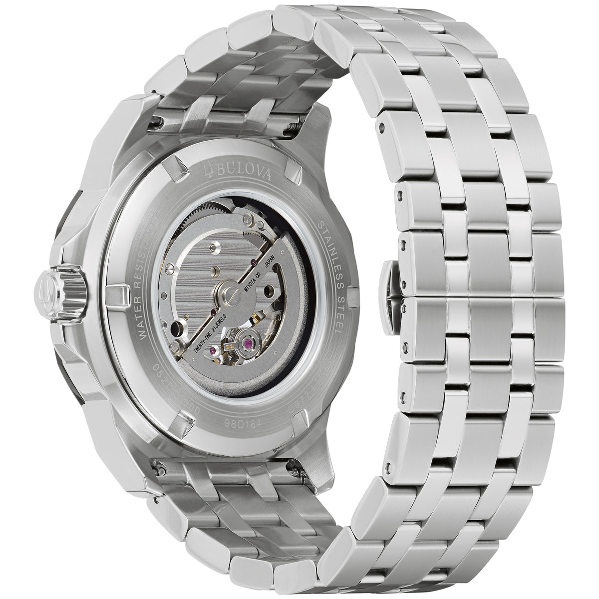 Bulova Marine Star 98D184 44mm Blue Dial Stainless Steel Bracelet 98D184