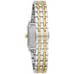 Bulova Sutton 98L308 21mm Mother-Of-Pearl Dial Stainless Steel Bracelet Ladies 98L308