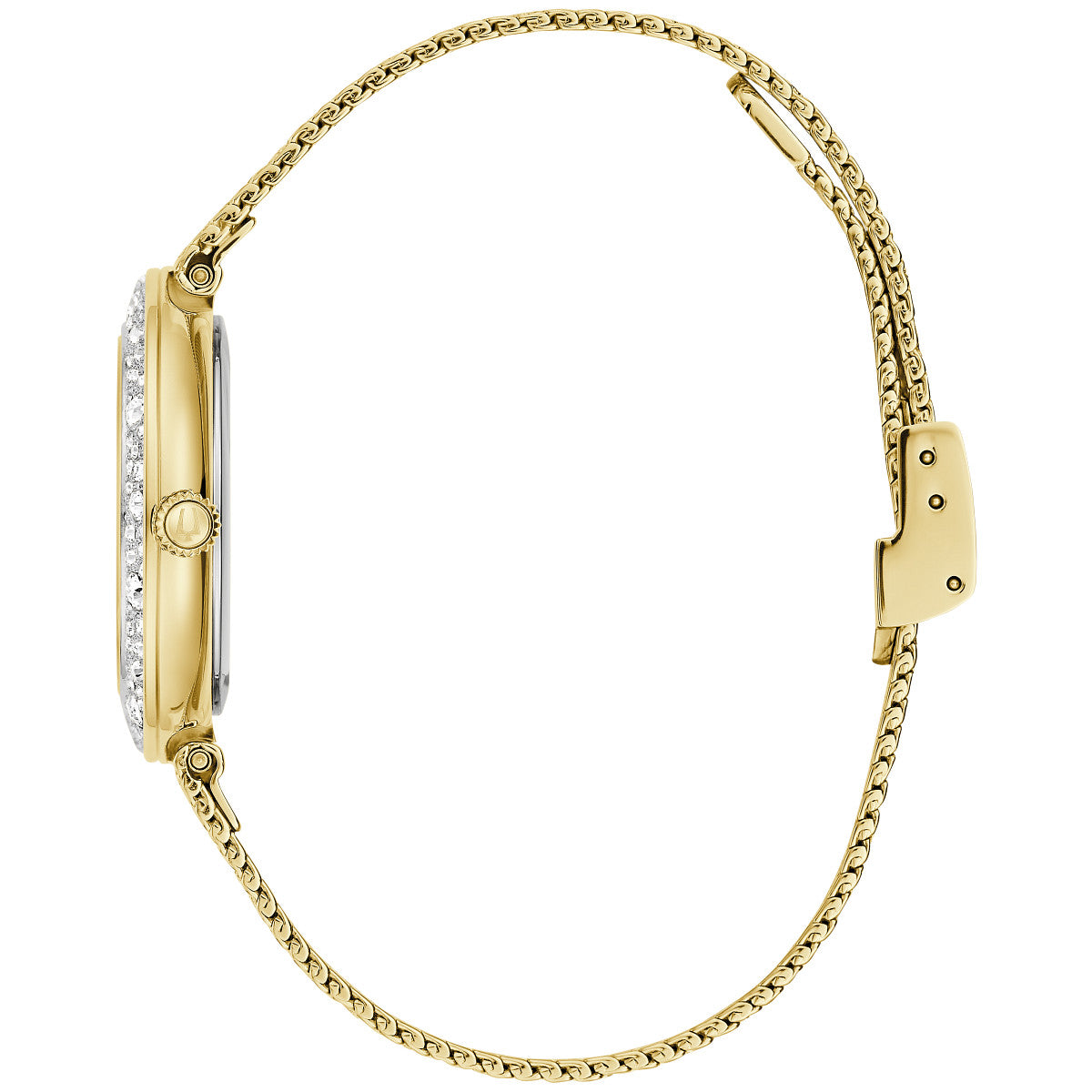 Bulova Champagne 98L321, 32mm champagne dial stainless steel, Ladies