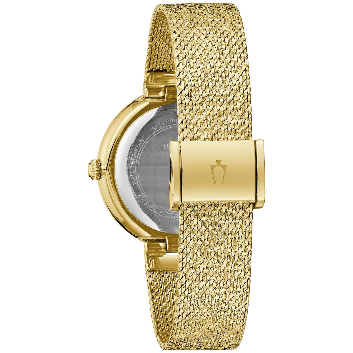 Bulova Champagne 98L321, 32mm champagne dial stainless steel, Ladies