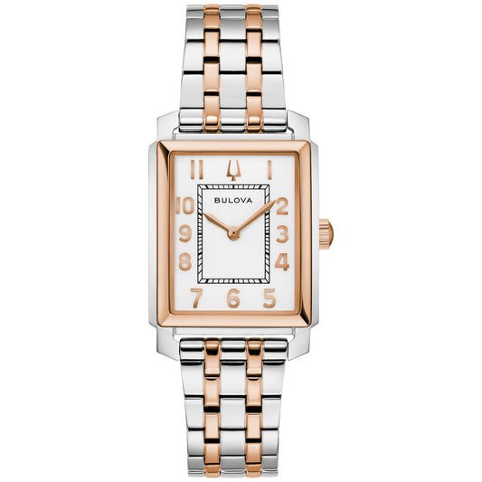 Bulova Sutton 98L328, 25mm white dial stainless steel, Ladies