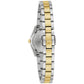 Bulova Surveyor 98L331, 22.7mm white dial stainless steel, Ladies