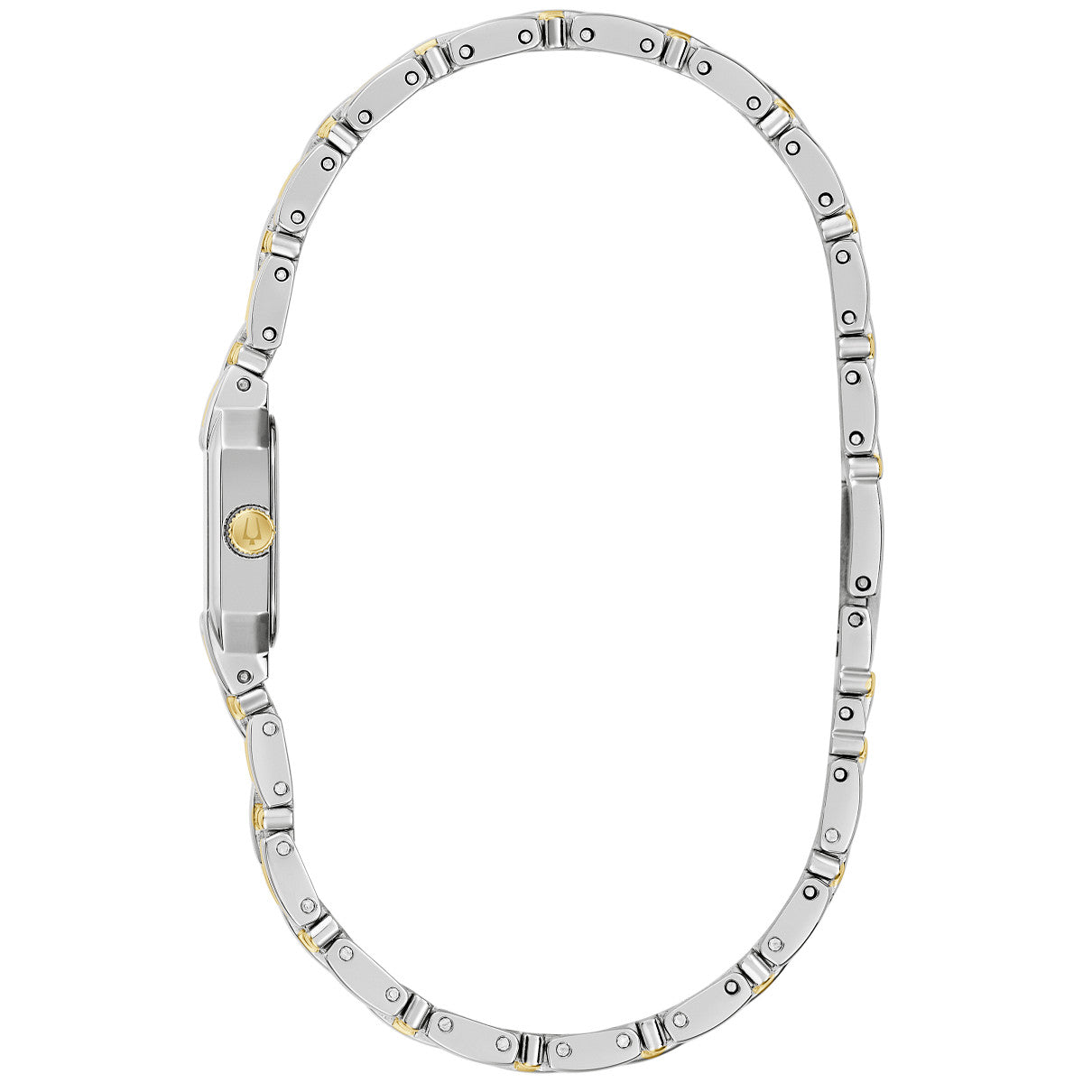 Bulova Goddess of Time 98P237, 16mm silver dial stainless steel, Ladies