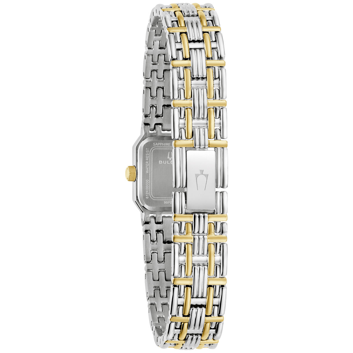 Bulova Goddess of Time 98P237, 16mm silver dial stainless steel, Ladies