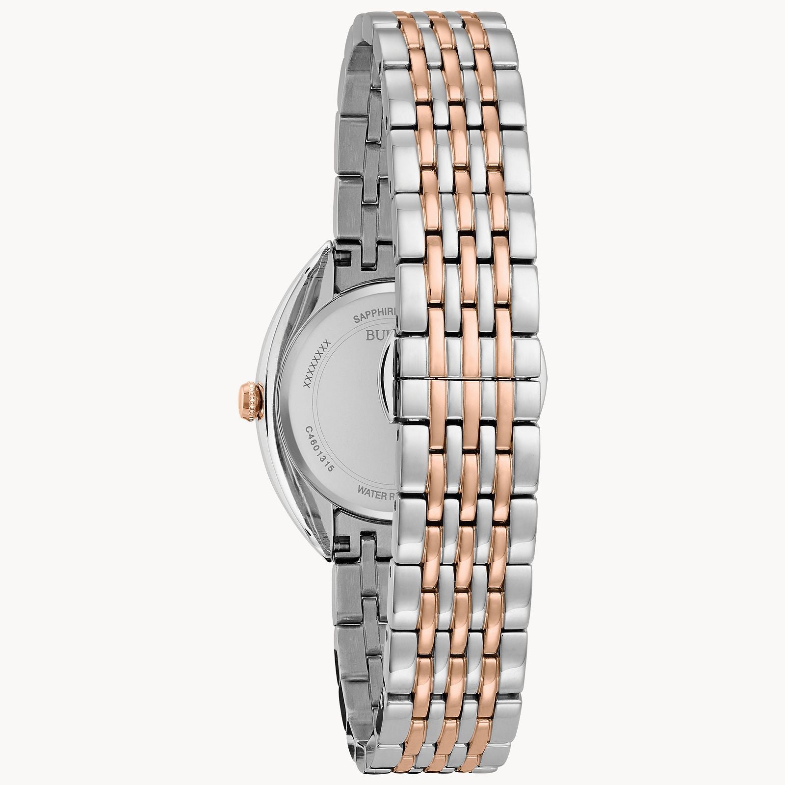 Women's Automatic Mechanical Watch Waterproof Luminous Diamond Silver&Rose  gold Stainless Steel Band Black Dial - Walmart.com