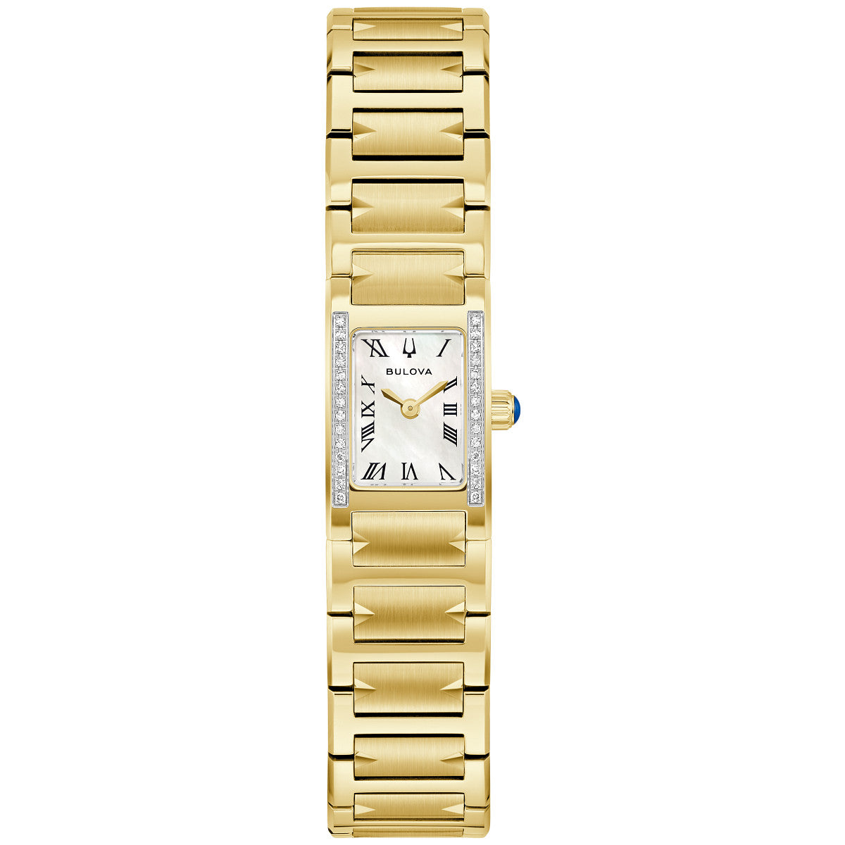 Bulova Harmony LP 98R301, 14mm mother-of-pearl dial stainless steel, Ladies