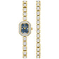 Bulova Box Set BUL Crystal 98X143, 15mm mother-of-pearl dial stainless steel, Ladies