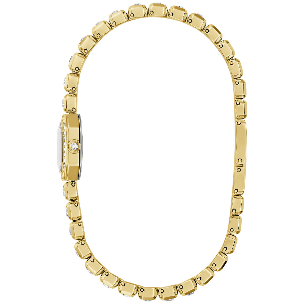 Bulova Box Set BUL Crystal 98X143, 15mm mother-of-pearl dial stainless steel, Ladies