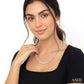 5 Ctw Riviera Round Cut Diamond Necklace in 14K Yellow Gold