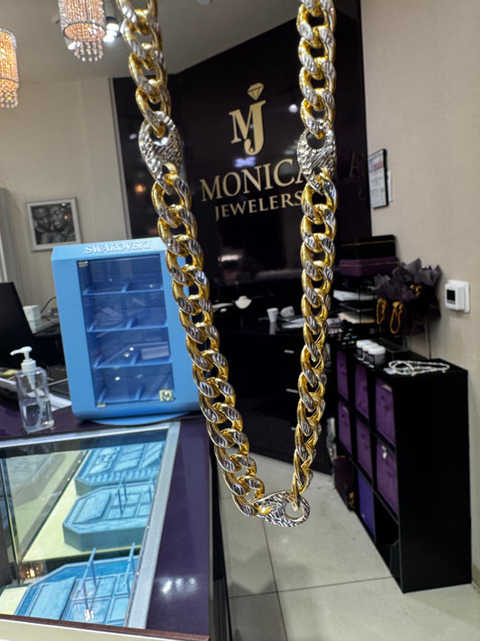 10k gucci  curb link chain