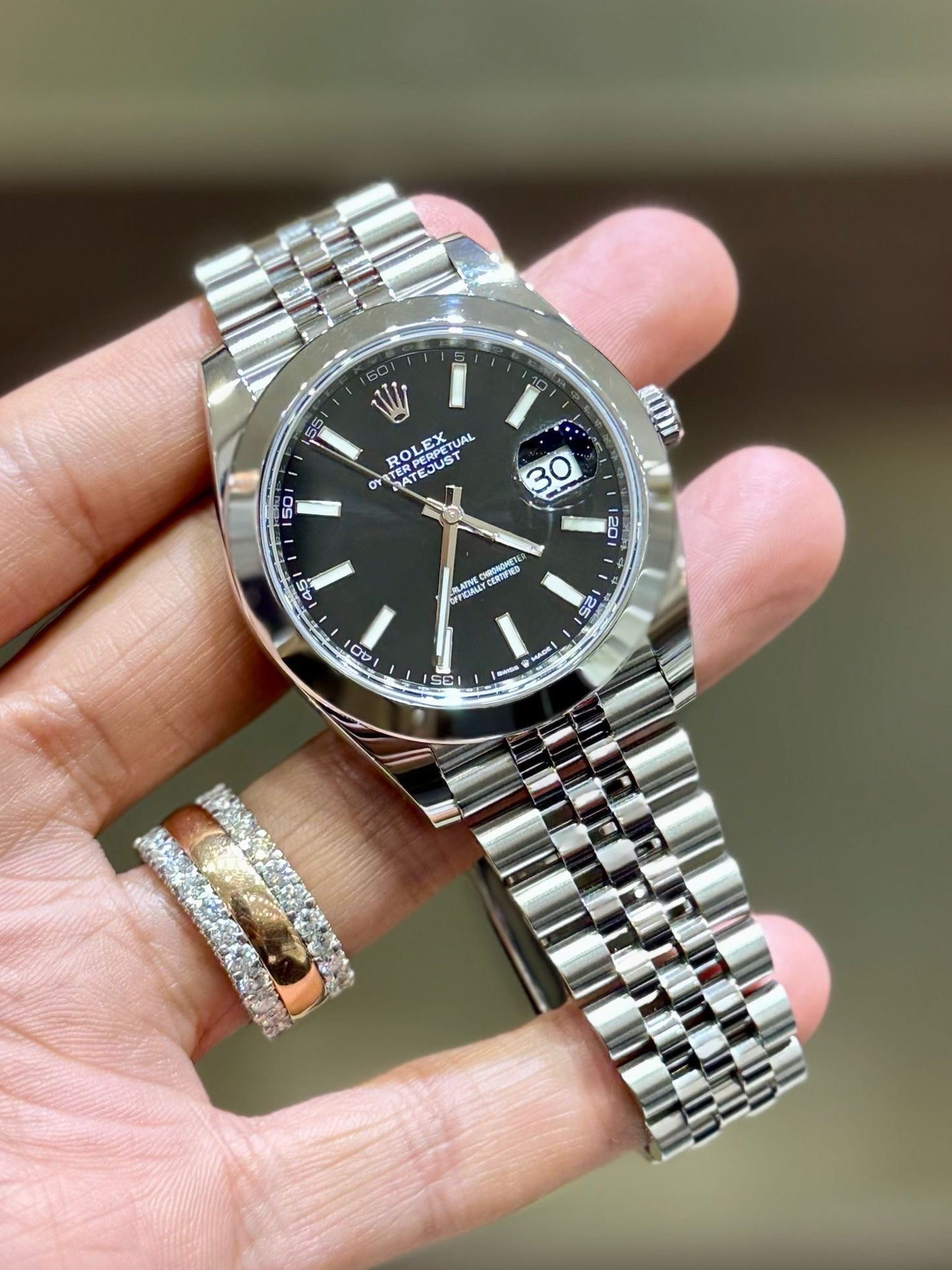 Rolex Datejust 41mm Stainless Steel 126300BXJ