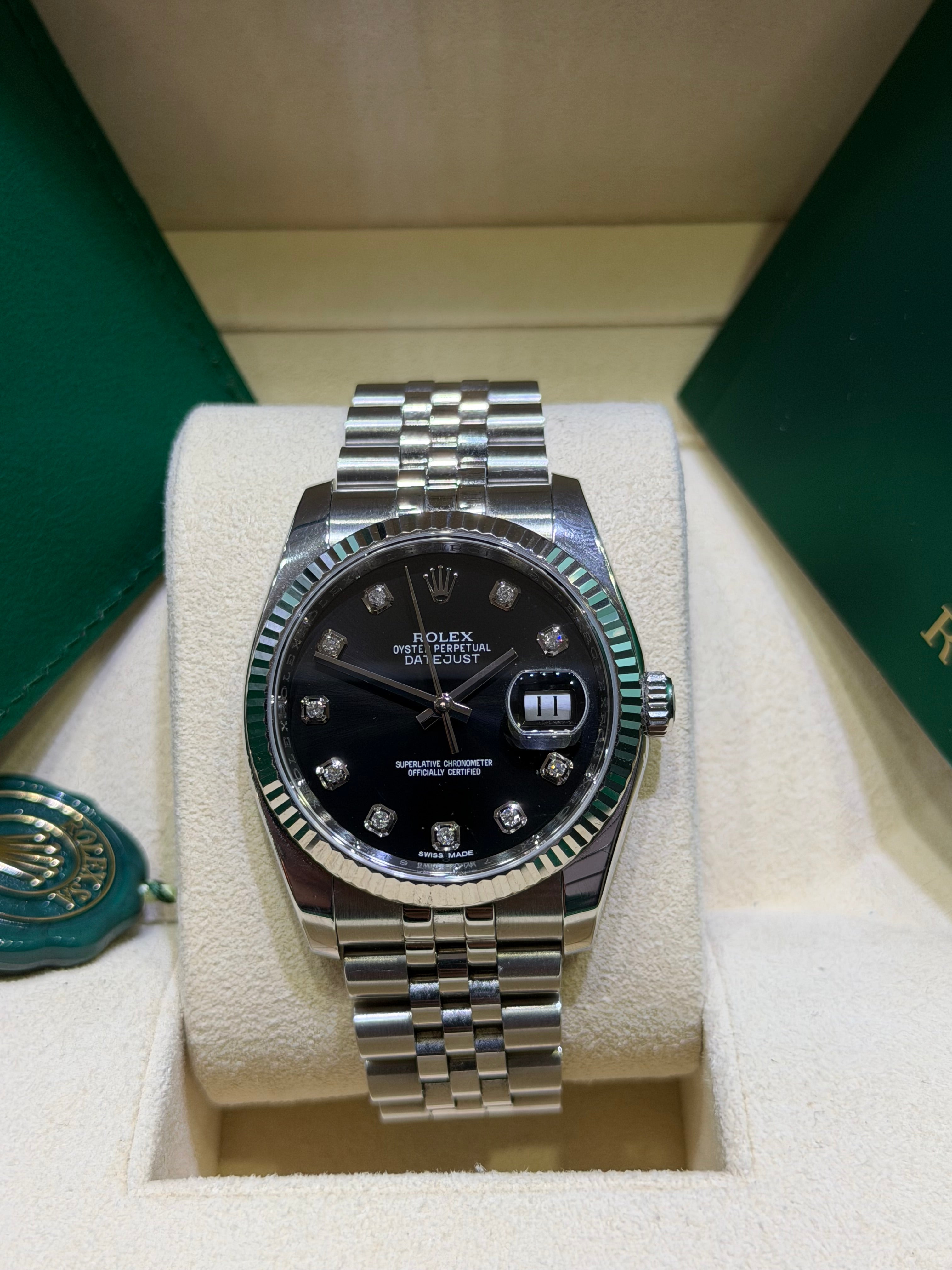 Rolex Datejust | Stainless Steel | 36 mm 116234 | Monica Jewelers