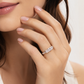 1.50 CTW Princess Cut Three-Stone Diamond Engagement Ring | 14K White Gold