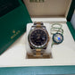 Rolex 116333 Datejust II 18k Stainless Steel 41mm Black Roman