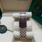 Rolex Datejust 41mm Everose Gold and Steel 126331 Choclate