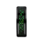 ALLURE Black Dragon Design With Green Background Inlaid Black Tungsten Men's Ring With Clear Coating And Beveled Edge - 