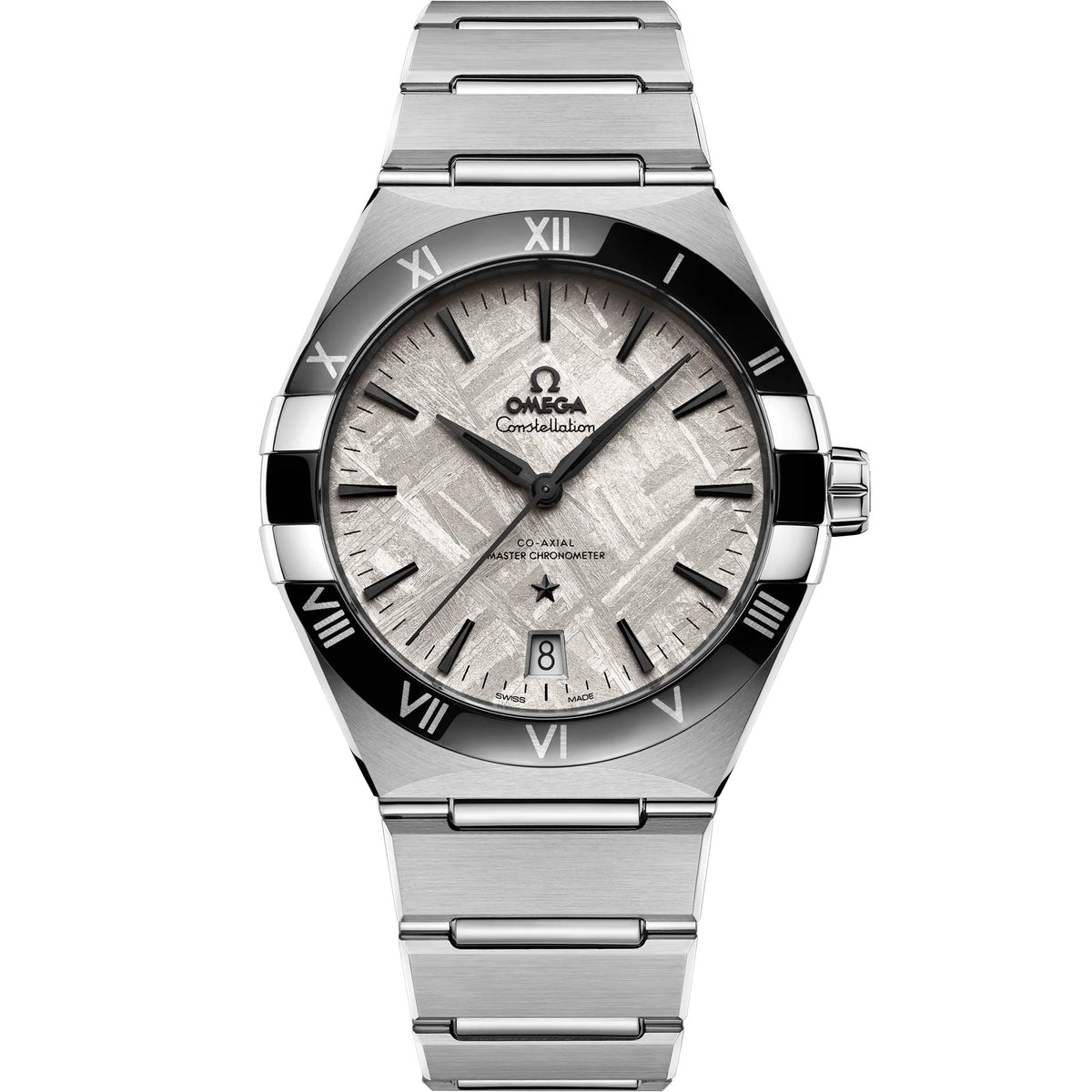 Omega Constellation 41 mm — Steel on Steel (131.30.41.21.99.001)
