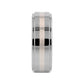 ODIN Platinum Inlaid Raised Center Tungsten Ring - 8mm
