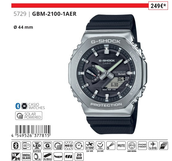 Casio G-Shock GBM-2100-1A