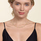 Gabriel & Co. 14K White Yellow Gold Bujukan Beads and Diamond Droplet Necklace .51CTW