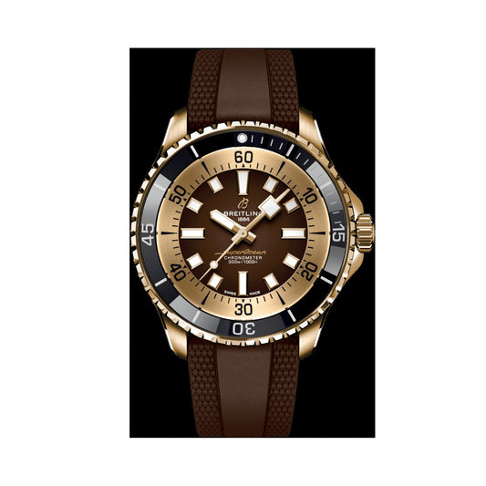 Breitling Superocean Automatic 44 — Brown Dial