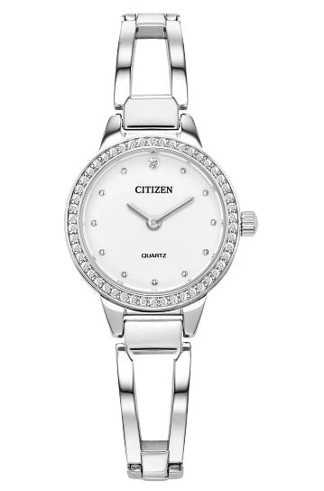 Citizen SS Bngle QTZ White Cry EZ701188A