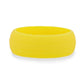 DOROTHY Dual Groove Silicone Ring for Men and Women Yellow Comfort Fit Hypoallergenic Thorsten - 8mm