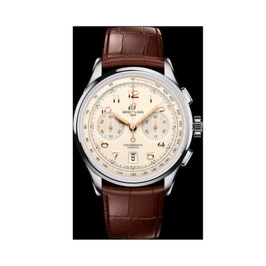 Breitling Premier B01 Chronograph 42 — Cream Dial