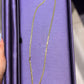 10k yellow gold 4.2mm Cuban link chain 24inch