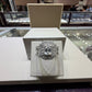 14k White Gold 1.97 CTW Natural Emerald-Cut Diamond Double Halo Wedding Set
