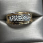 14K Gold .50 Ct. Diamond Men's Ring
