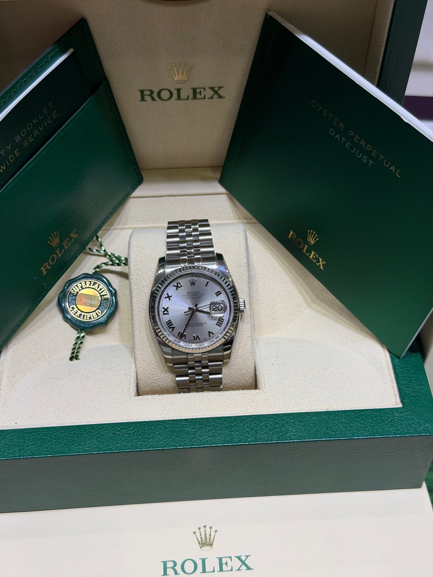 Rolex Datejust | Stainless Steel | 36 mm 116200