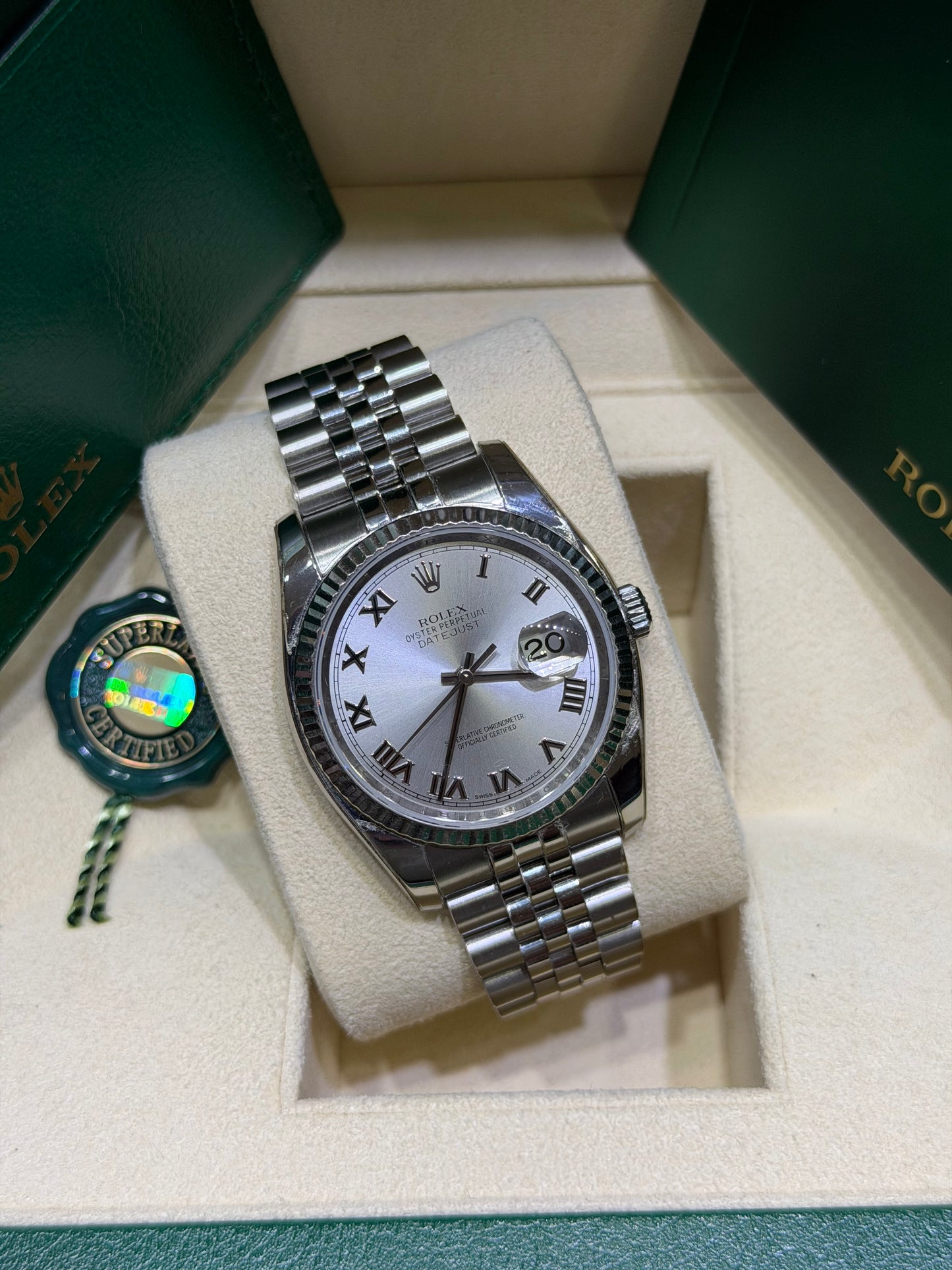 Rolex Datejust | Stainless Steel | 36 mm 116200
