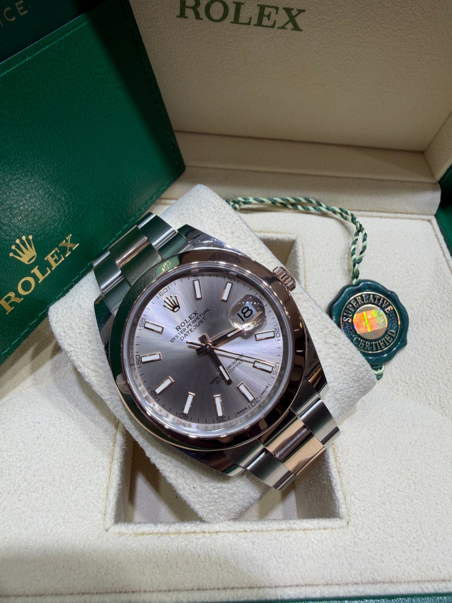 Rolex Datejust 41 Sundust Dial Two-Tone – Ref 1263