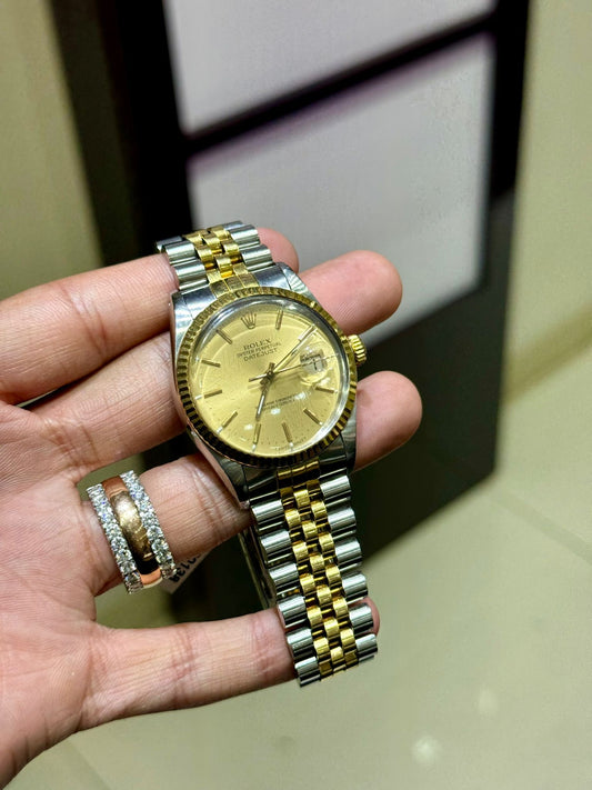 Rolex Datejust 18k/SS 16013 with papers