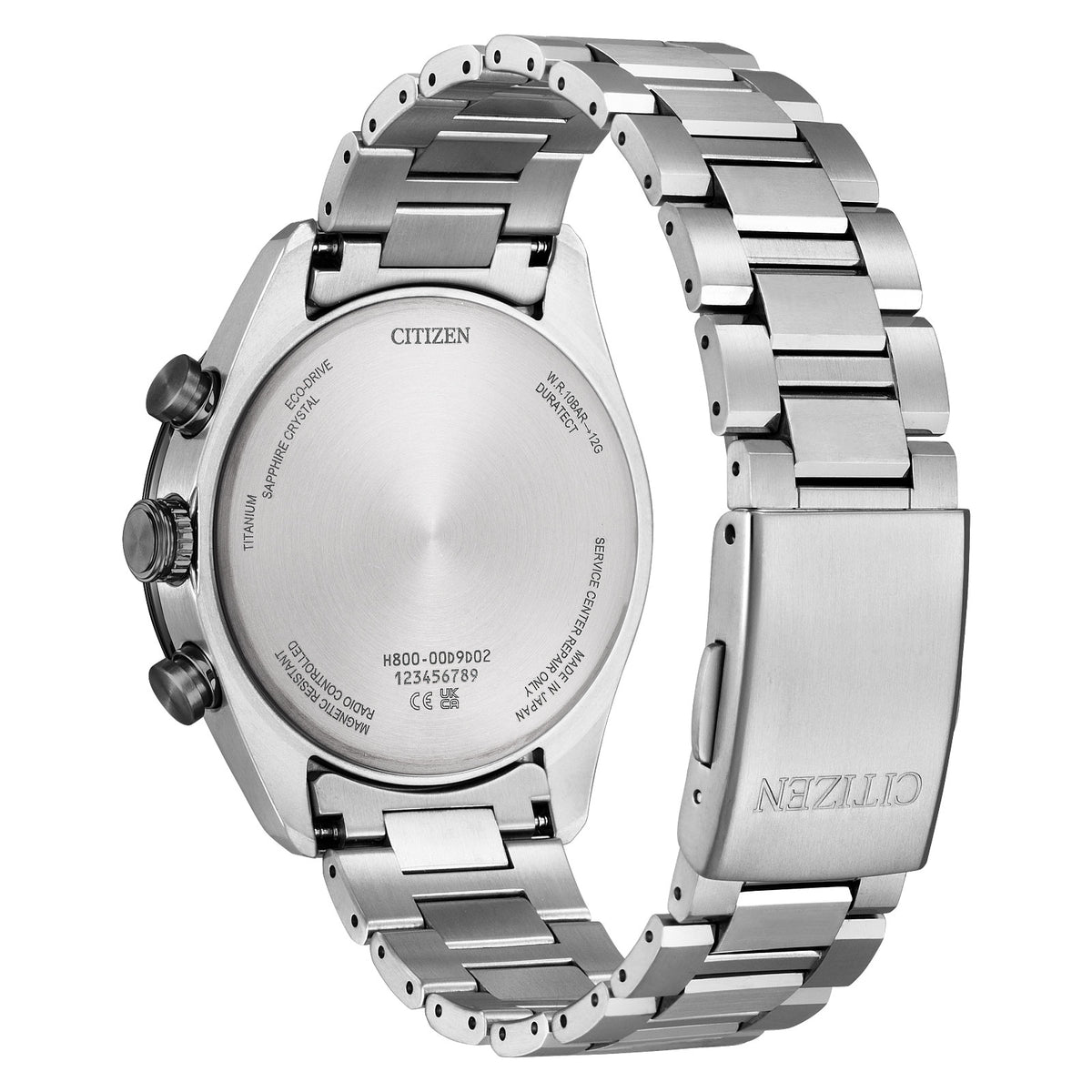 Citizen ATTESA H800 Ring Sapphire Bezel. 42mm Super Titanium AT8295-56E — official product image