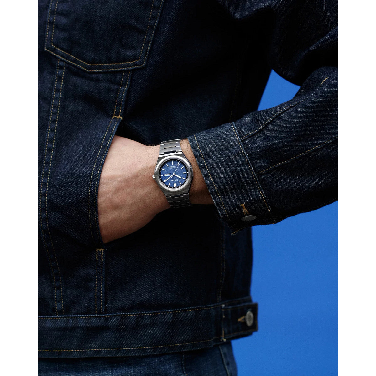 Citizen Zenshin Three-hand AW0130-85L view 5