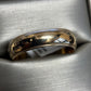 14k yellow gold Milgrain Wedding band