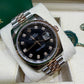 Rolex Datejust 36mm Stainless Steel Black Diamond Dial – 116231 Luxury Timepiece