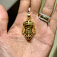 10k yellow Gold Donald Trump Pendant