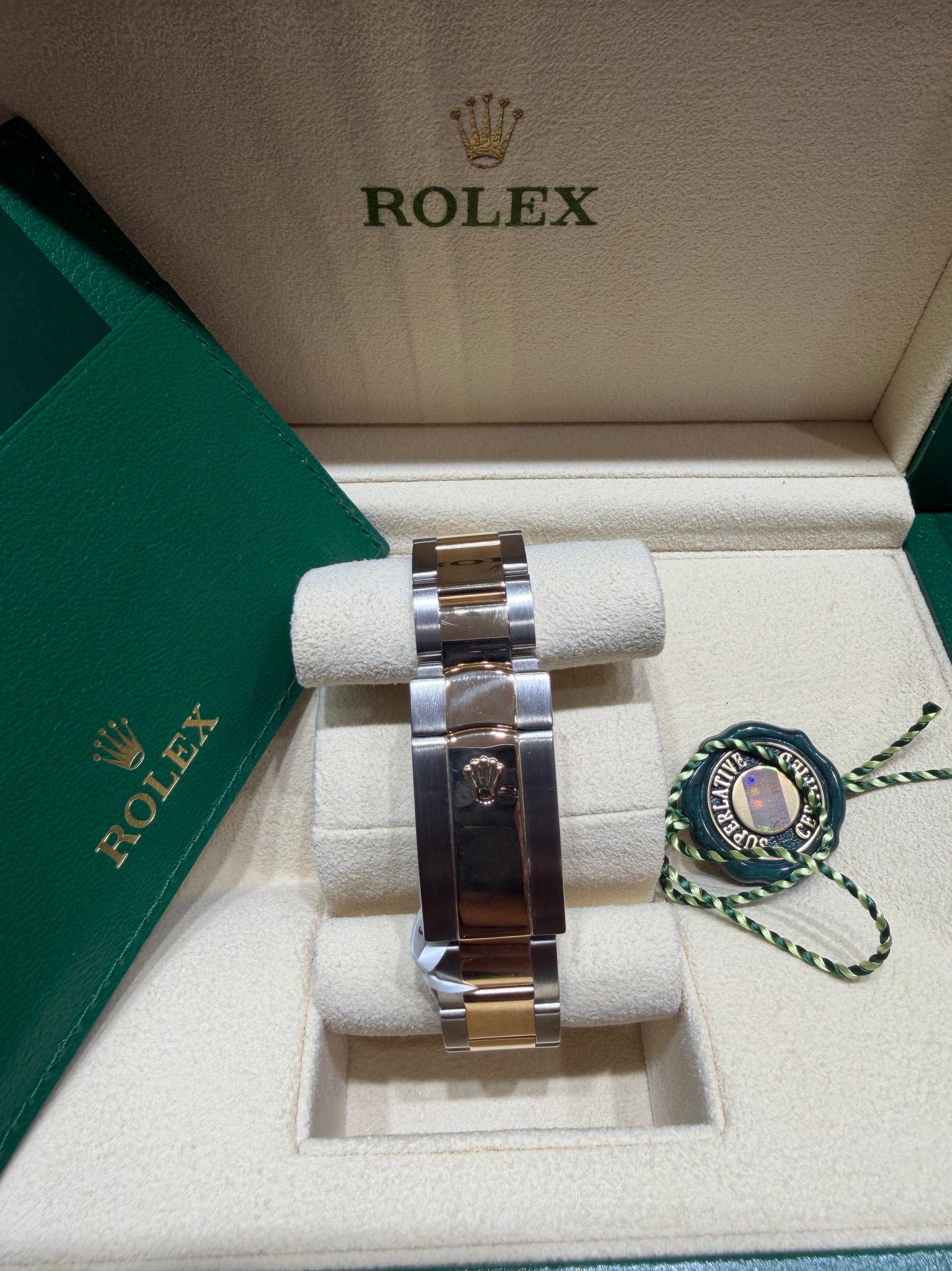 Rolex 116333 Datejust II 18k Stainless Steel 41mm Black Roman