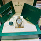 Rolex Datejust 18k/ss Jubilee factory Mother of pearl diamond dial  116233