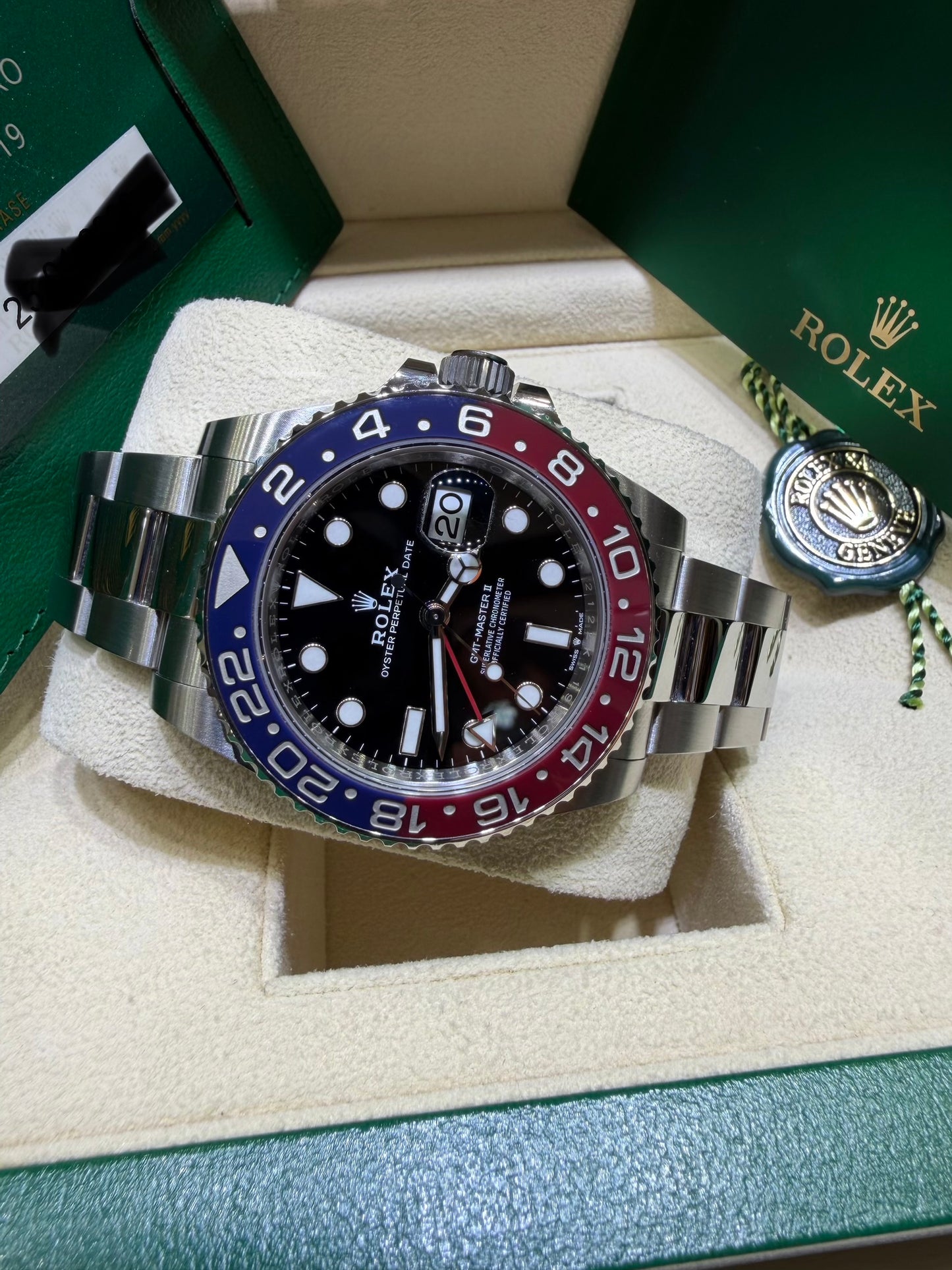 Rolex GMT-Master II 126710BLRO Pepsi Blue/Red